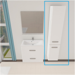 Utility cabinet BLU ROMA 300