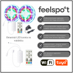 Nutikas LED-valgusriba koos kontrolleriga Feelspot FS-ICC02W 5 m Wi-fi, Tuya