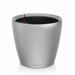 LECHUZA Classico Premium 28 Silver, 16048