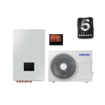 SAMSUNG &otilde;hk-vesi 6.0/6.5 kW SPLIT NORDIC soojuspump ilma paagita, h&uuml;dromooduliga, WIFI