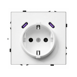 Pistikupesa USB C+C &uuml;hendustega Feelspot FSKL1CCW, 20W, valge