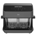 Kuuma&otilde;hu frit&uuml;&uuml;r Zyle Dual Glass ZY070AF, 2200 W, 8 l