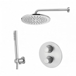 Varjatud termostaadiga du&scaron;is&uuml;steem Paffoni Light LIQ018ST+ZSOF034ST+ZSOF074ST+ZDUP094ST