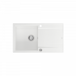 Sisseehitatud valamu Quadron EVAN 111, HCQE8650U1_BS_P2O, valge