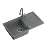 Valamu kraaniga Quadron GO MAX, TQ7744GMSZ, hall