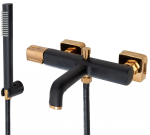 Du&scaron;ikomplekt REA Salto k&otilde;rge must/kuldne