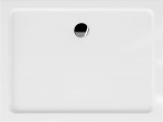 Ristk&uuml;likukujuline du&scaron;ialus Mexen Flat 100 x 90 cm, valge + kroomitud sifoon, 40109010