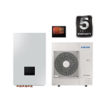 SAMSUNG &otilde;hk-vesi 9.0/8.7 kW SPLIT NORDIC soojuspump ilma paagita, h&uuml;dromooduliga, WIFI