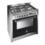 Elektriahjuga gaasipliit Steel Genesi G9F-6W SS OT