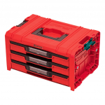 QBRICK PRO t&ouml;&ouml;riistakast 3 sahtliga 2.0 EXPERT RED