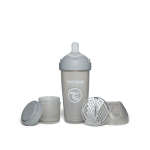 Twistshake koolikutevastane lutipudel Pro Double 330ml hall 79042