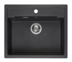 Avaga kraanikauss segisti jaoks Reginox Amsterdam 54, R31049, must h&otilde;bedane