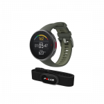 Spordikell POLAR Vantage V2 HR, must/roheline