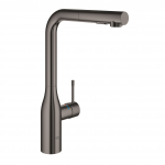 Valamu segisti v&auml;ljat&otilde;mmatava voolikuga Grohe Essence 30270A00, hard graphite