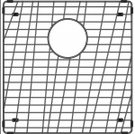 Valamu kaitsev&otilde;rk jalgadega Franke 112.0655.431, Antratsiit