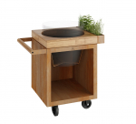 Kamado laud OFYR Corten 65 PRO Teak Wood BGE