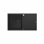 Sisseehitatud valamu Quadron EVAN 111, HCQE8650U7_BLM_P2O, tahma