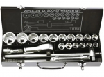 Peade ja v&otilde;tmete komplekt YATO YT-1335, 20 tk.