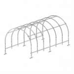 Kasvuhoone KLASIKA EASY 2 m pikendusraam, ilma esi- ja tagaosata 3 x 2 m