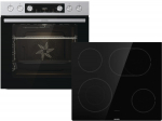 Sisseehitatud ahi Gorenje BC6737E02X + pliidiplaat Gorenje ECD643BSC + teleskoopsiinid 863768