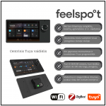 Feelspot FS8E Tuya keskjuhtseade WiFi, Zigbee, Bluetooth