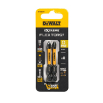 FLEXTORQ PH2 kruvikeeraja otsikud, 57 mm, DeWALT, 2 tk.
