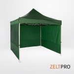 Turutelgi katus ja seinad (komplekt 4 tk) 2x2 roheline Zeltpro PROFRAME