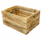 Puidust kast 40 x 30 x 21 cm, p&otilde;letatud puit