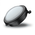&Uuml;mmargune LED-valgusti I-Watts Outdoor Lighting, 6 W, 400 Lm, must