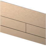 Metallist vee &auml;ravooluplaat TECEsquare II, Red Gold, 9240848