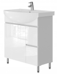 Vannitoakapp valamuga MONIKA M3-75 valge