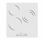 Sisseehitatud elektripliit Starkke PR403B1WH