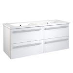 Alumine kapp sahtlitega, kraanikauss, k&auml;epidemed Raguvos Baldai SERENA, 121 cm, 14113911