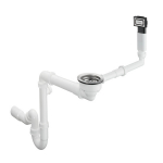 Sifoon pistikuklapiga Hansgrohe 43927000