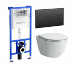 WC komplekt Laufen Pro New 866957 (820966+H898966)+894665+895661716