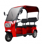 Elektriline kolmerattaline mootorratas / mopeed / roller MQ, punane