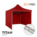 Kaubandustelk 3x3 punane Zeltpro TITAN