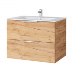 Vannitoa kapp kraanikausiga Riva SA700-6 Gold Craft Oak, chromo