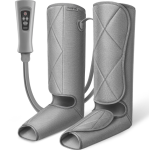 L&uuml;mfidrenaažiga jalgade massaažiseade RENPHO Foot & Calf Air Massager ALM071, PEU-RF-ALM071-GY