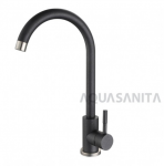 Valamu segisti Aquasanita BUDGET Sabia 5523E2 Silicsana, 222 Graphite