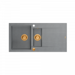 Valamu Quadron EVAN 156, HQE5510050U5_PVDC1_P2O, h&otilde;bedane kivi