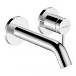 Peidetud kraanikausisegisti Hansgrohe Tecturis S 73350000, chromas