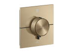 Peidetud termostaatsegisti Hansgrohe AXOR 36752140, Brushed bronze