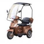 Elektriline kolmerattaline katusega Vista-1, 1000W, Li-ion, pruun