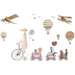 SIPO seinakleebis Giraffe Friends 72x111cm WS63031