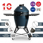 Grill Kamado BONO EVO MEDIA, Navy Blue Matte, EVO22NBM