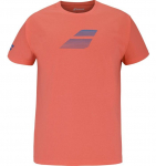Poiste T-s&auml;rk Babolat Exercise Cotton Boy - Oranž