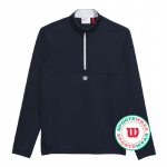 Meeste T-s&auml;rk Wilson Elevate Performance 1/2 Zip - Sinine
