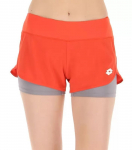 Naiste tennise&scaron;ortsid Lotto Top W IV Short - Punane