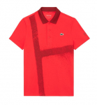 Meeste tennisepolo Lacoste Tennis x Novak Djokovic Shirt - Punane